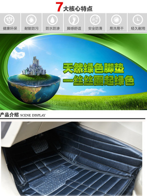 全包圍汽車腳墊 專車定制，品質與實用性的完美結合